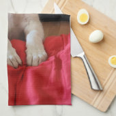 Gelukkig Pup! Keukenhanddoeken (Quarter Fold)