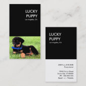 gelukkig puppy company visitekaartje (Voorkant / Achterkant)