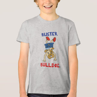 Gelukkig Puppynaartje Cartoon Lieve Hond Kinderen Tri-Blend Shirt