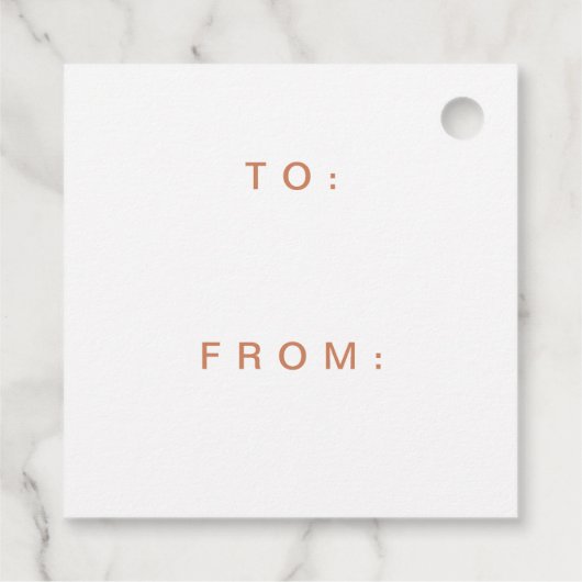 Gelukkig Purim in Neutrals Bedankjes Labels (Achterkant)