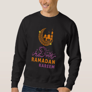 Gelukkig Ramadan Kareem Cool Islamitisch vasten vo Trui