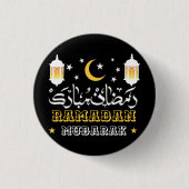 GELUKKIG RAMADAN MUBARAK KAREEM 2024 RONDE BUTTON 3,2 CM (Voorkant)
