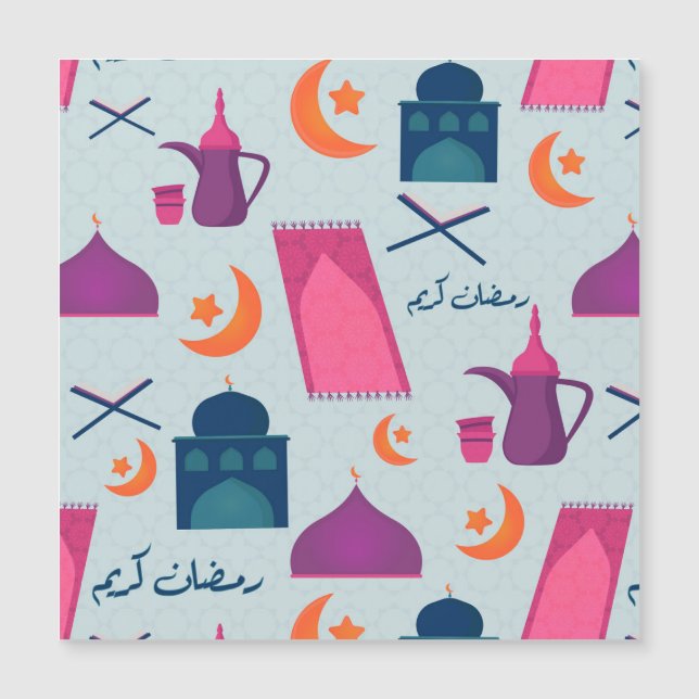 Gelukkig Ramadan-patroon (Voorkant)