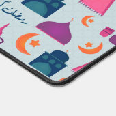 Gelukkig Ramadan-patroon Bureaumat (Hoek)