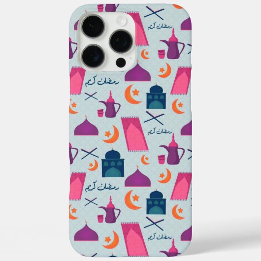 Gelukkig Ramadan-patroon Case-Mate iPhone Case (Achterkant)