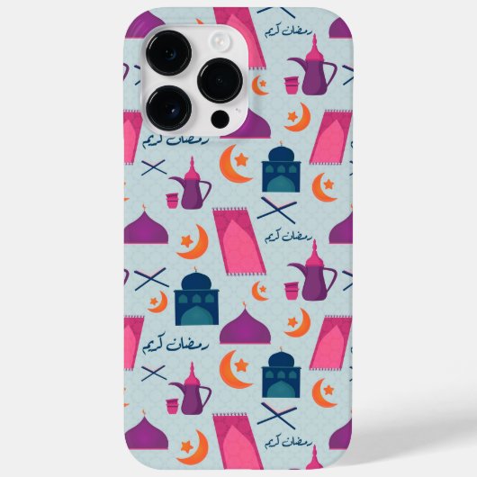 Gelukkig Ramadan-patroon Case-Mate iPhone Case (Achterkant)