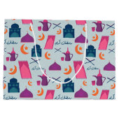 Gelukkig Ramadan-patroon Groot Cadeauzakje (Achterkant)