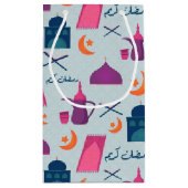 Gelukkig Ramadan-patroon Klein Cadeauzakje (Achterkant)