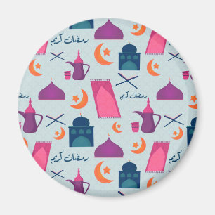 Gelukkig Ramadan-patroon Magneet