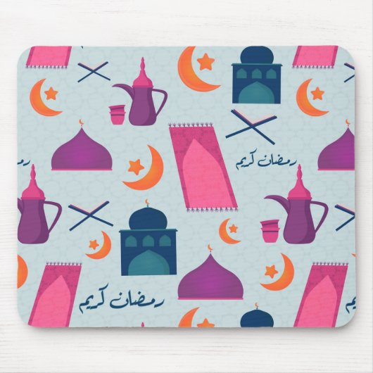 Gelukkig Ramadan-patroon Muismat (Voorkant)