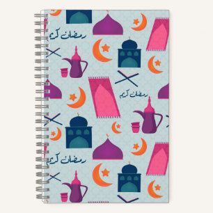 Gelukkig Ramadan-patroon Notitieboek