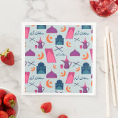 Gelukkig Ramadan-patroon Servet (Insitu)