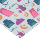 Gelukkig Ramadan-patroon Tafelkleed (Gekanteld)