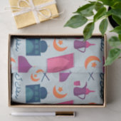 Gelukkig Ramadan-patroon Tissuepapier (Geschenk)