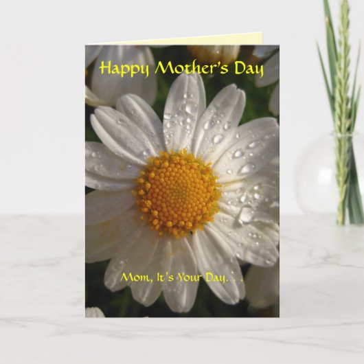 Gelukkig Roerend Moederdag, Kaart (Voorkant)