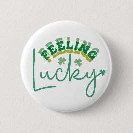 Gelukkig Ronde Button 5,7 Cm