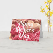 Gelukkig Roos op moederdag Kaart (Gele Bloem)