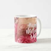 Gelukkig Roos op moederdag Koffiemok (Voorkant rechts)