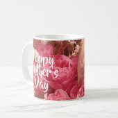 Gelukkig Roos op moederdag Koffiemok (Voorkant links)