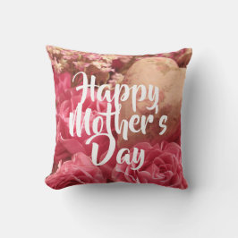Gelukkig Roos op moederdag Kussen