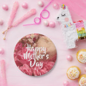 Gelukkig Roos op moederdag Papieren Bordje (Feest)