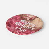 Gelukkig Roos op moederdag Papieren Bordje (Gekanteld)