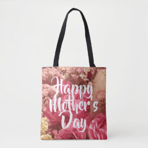 Gelukkig Roos op moederdag Tote Bag