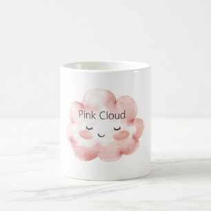 Gelukkig Roze Wolk Wimpers Koffiemok