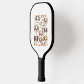 Gelukkig Schattige Puppies Pattern Pickleball Paddle (Links)