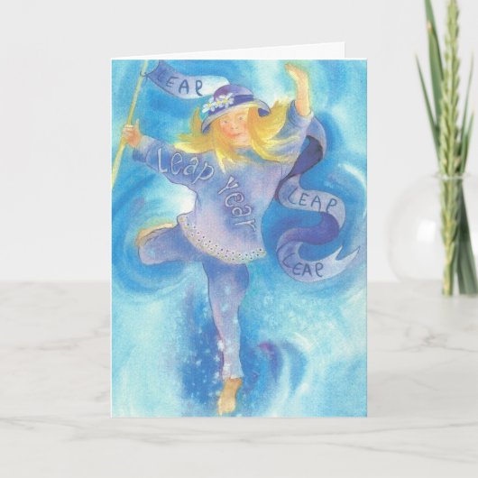 GELUKKIG SCHRIKJAAR KAART (Voorkant)