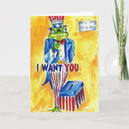 GELUKKIG SCHRIKJAAR KAART (Voorkant)