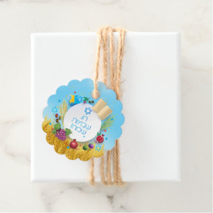 Gelukkig SHAWOET decoratieve ornament zeven soorte Bedankjes Labels