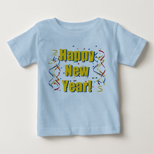 gelukkig shirt nieuw jaar (Voorkant)