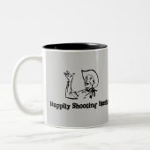 Gelukkig Shootbanken Tweekleurige Koffiemok (Links)