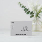 Gelukkig Shootbanken Visitekaartje (Staand voorkant)