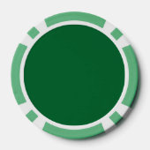 Gelukkig sinds jaar poker chips (Achterkant)