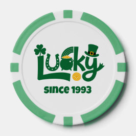 Gelukkig sinds jaar poker chips