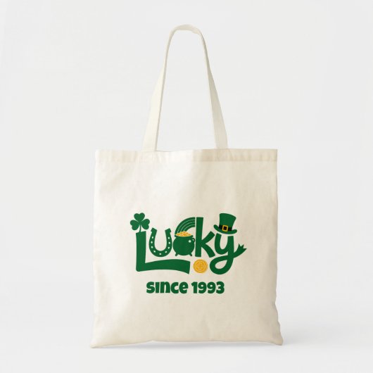 Gelukkig sinds jaar tote bag (Voorkant)