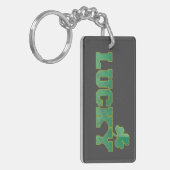 Gelukkig. Sleutelhanger (Voorkant Links)