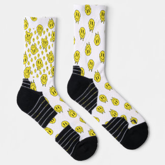 Gelukkig smiley Gezichten Patroon Sokken