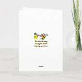 Gelukkig Snoepje 16 van de Verjaardag Bedankkaart (Achterkant)