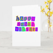 Gelukkig Soberversary kaart met envelop 5x7 (Gele Bloem)