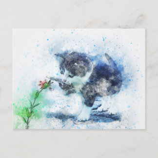 Gelukkig speel briefkaart