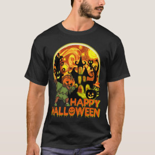 gelukkig-spook-halloween kostuum t-shirt