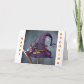 *GELUKKIG SPOOKEN EN PLEZIER HEBBEN** KAART (Voorkant)