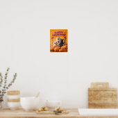 Gelukkig spooken – Kinderen Halloween Poster (Keuken)
