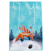Gelukkig Springende Vos Cadeautas (Achterkant)