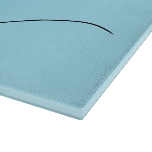 Gelukkig springkiwi met het ontwerp van de cartoon snijplank (Hoek)