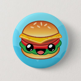 Gelukkig Sprong Burger Ronde Button 5,7 Cm