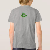 Gelukkig St. Patrick Kids T-shirt met achterkant a (Achterkant)